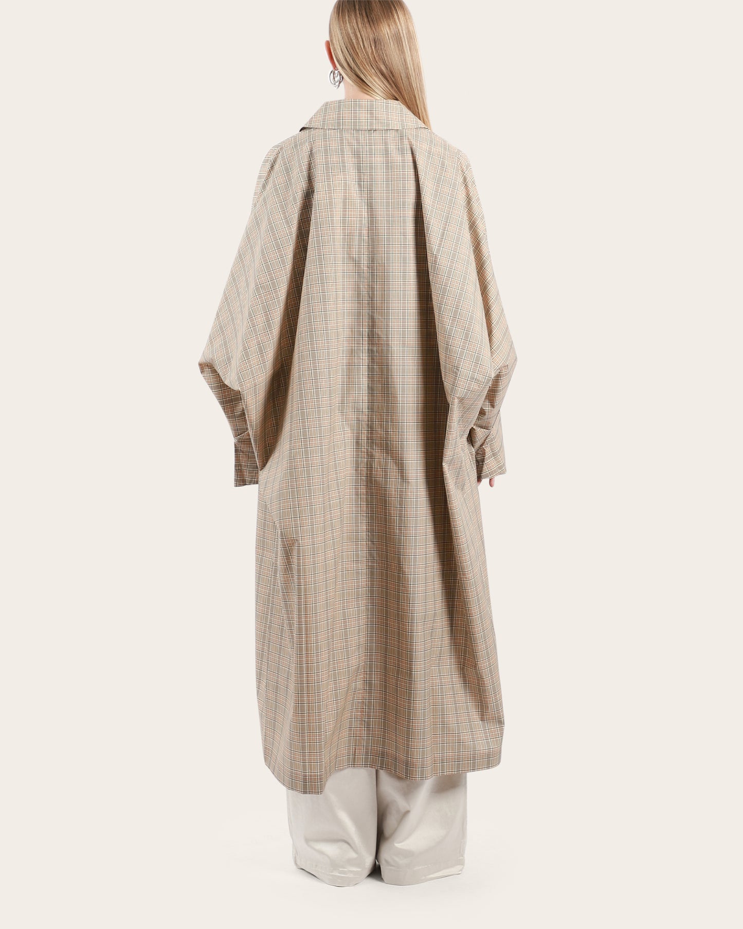 Batwing Trench Tartan
