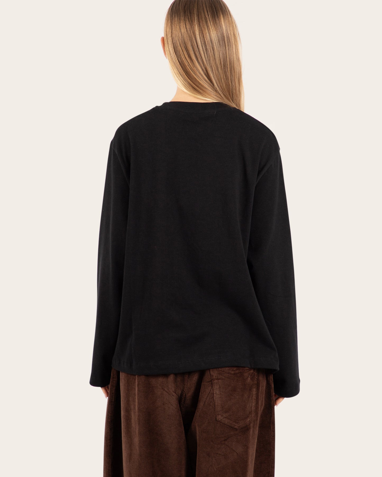 Embellished Long-Sleeve T-shirt