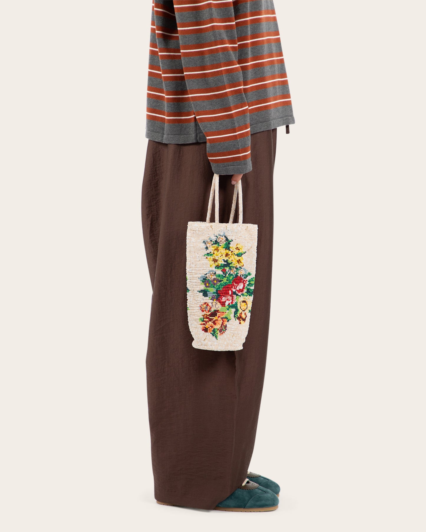 Handmade Beaded Bag Narciso