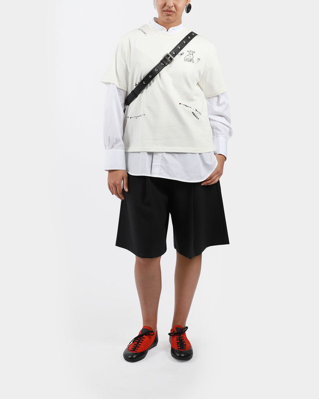 Instante Embroidered T-Shirt White