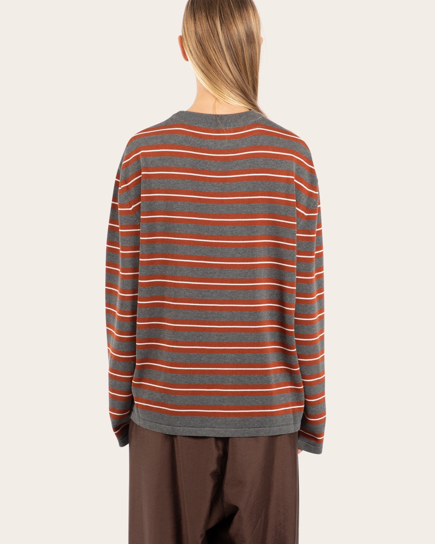 Organic Cotton Striped Long-Sleeve T-shirt
