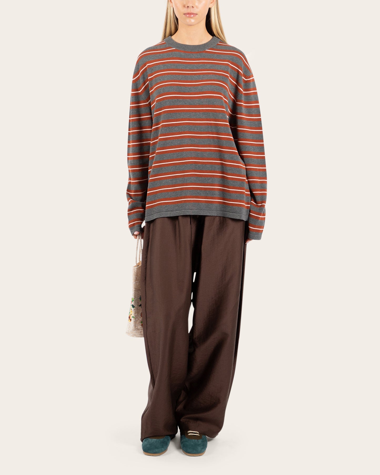 Organic Cotton Striped Long-Sleeve T-shirt