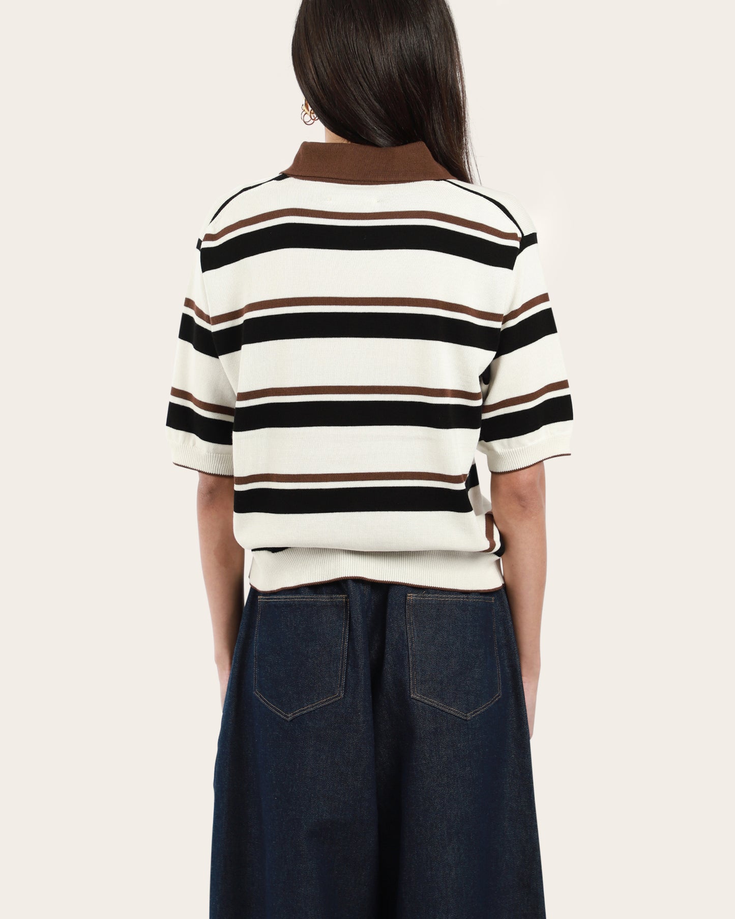 Organic Cotton Striped Polo
