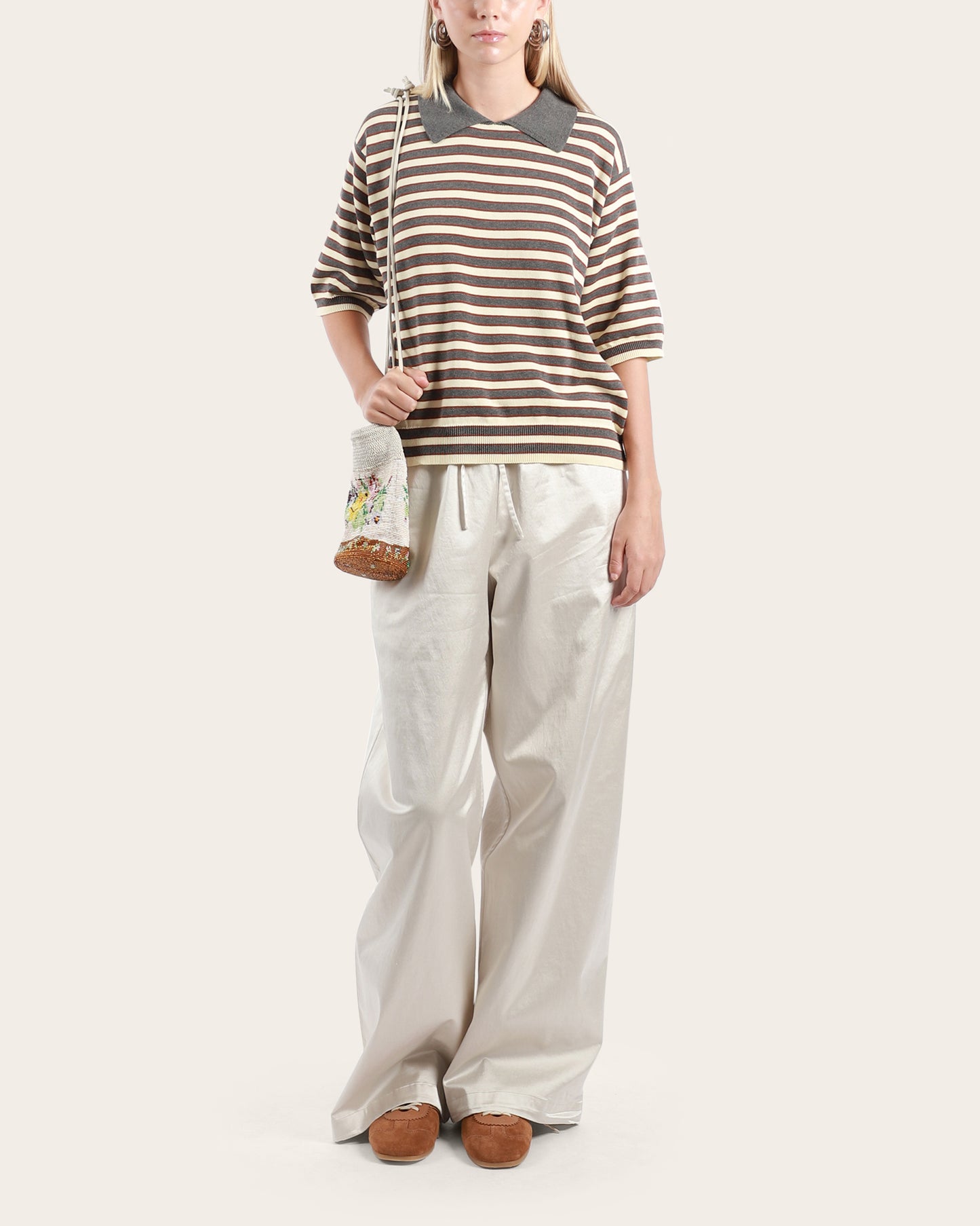 Organic Cotton Striped Polo