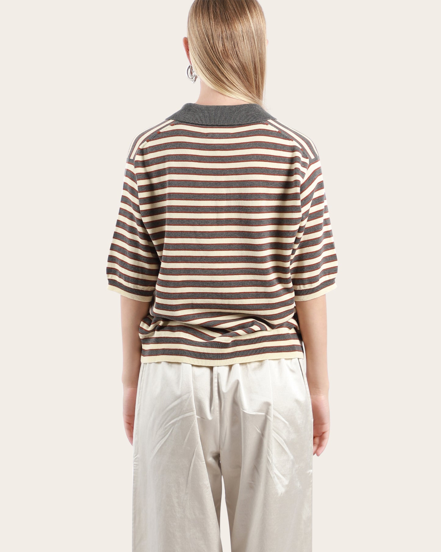 Organic Cotton Striped Polo