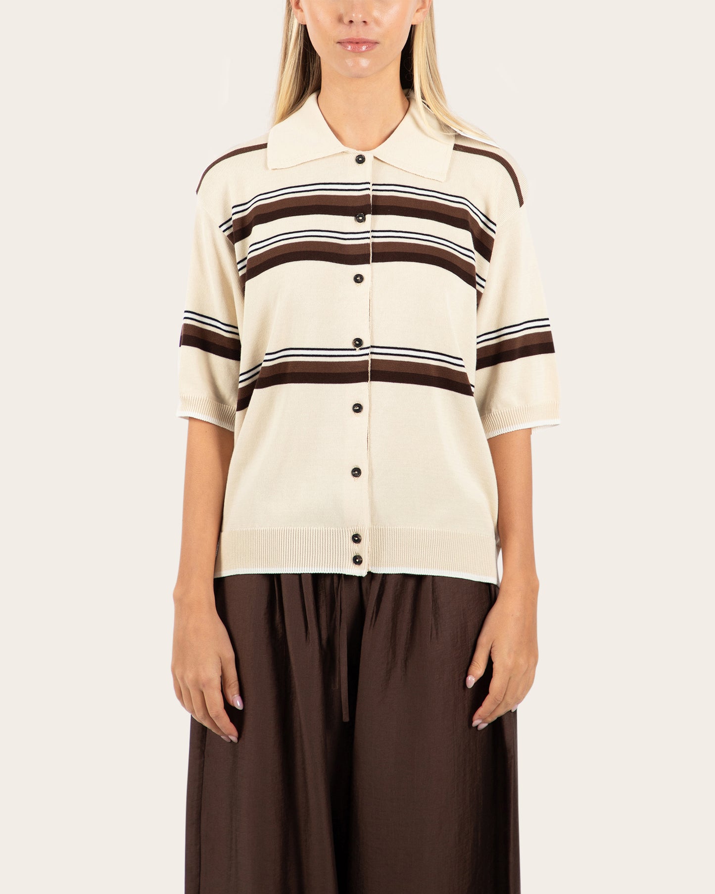 Organic Cotton Striped Polo