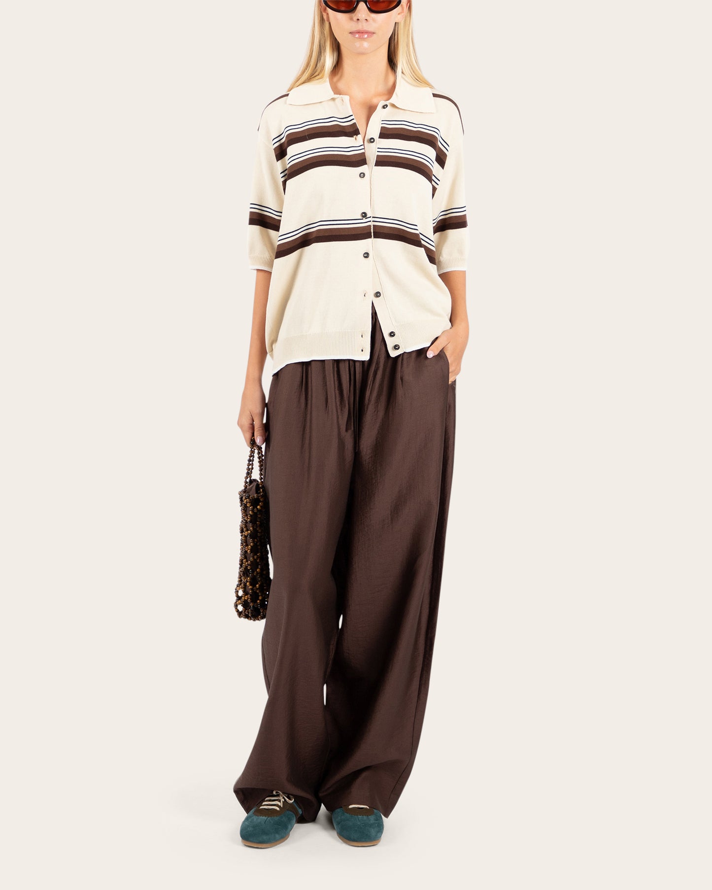 Organic Cotton Striped Polo
