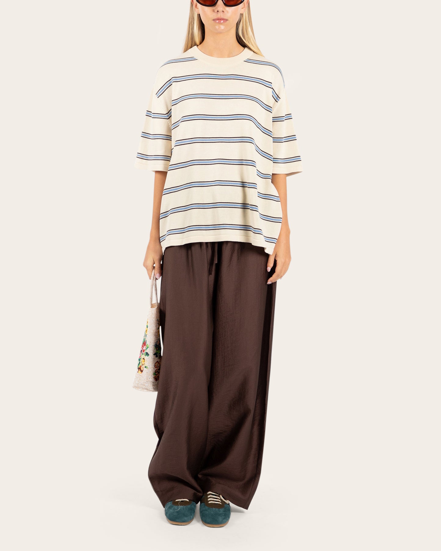 Organic Cotton Striped T-Shirt