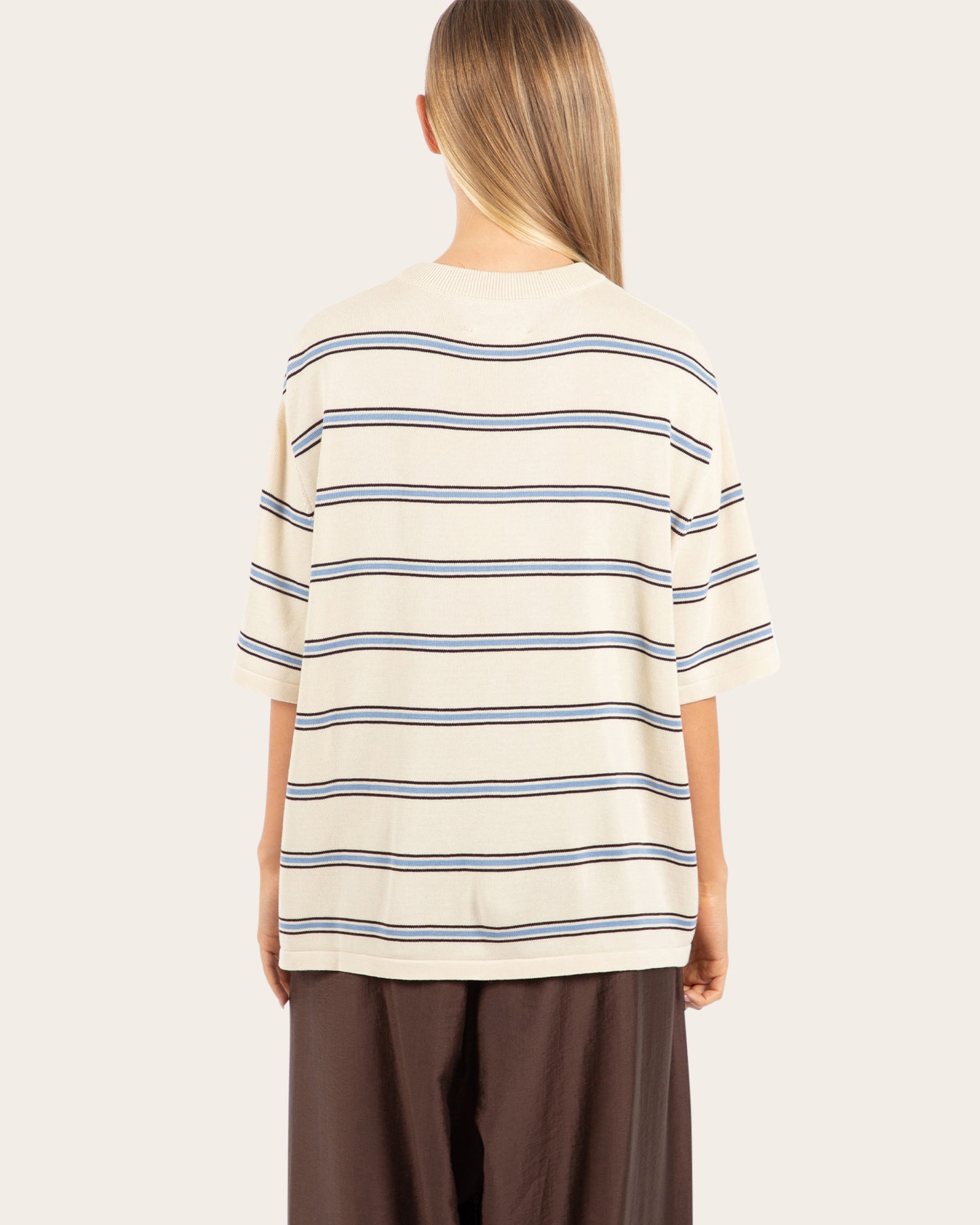 Organic Cotton Striped T-Shirt