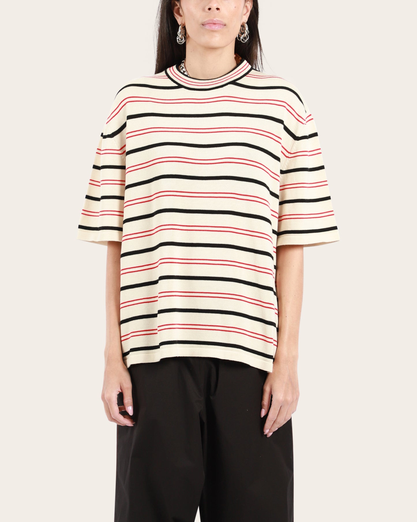Organic Cotton Striped T-Shirt