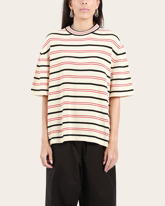 Organic Cotton Striped T-Shirt