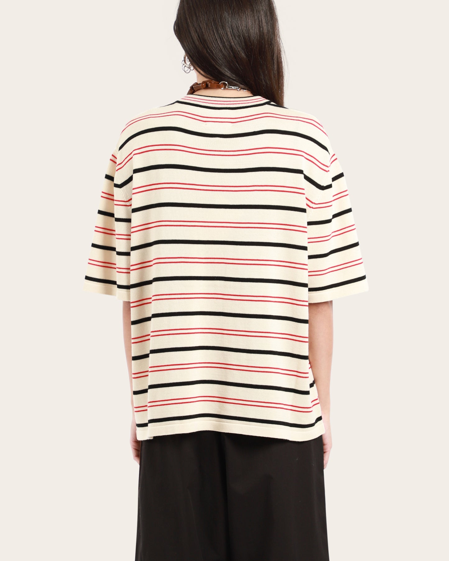 Organic Cotton Striped T-Shirt