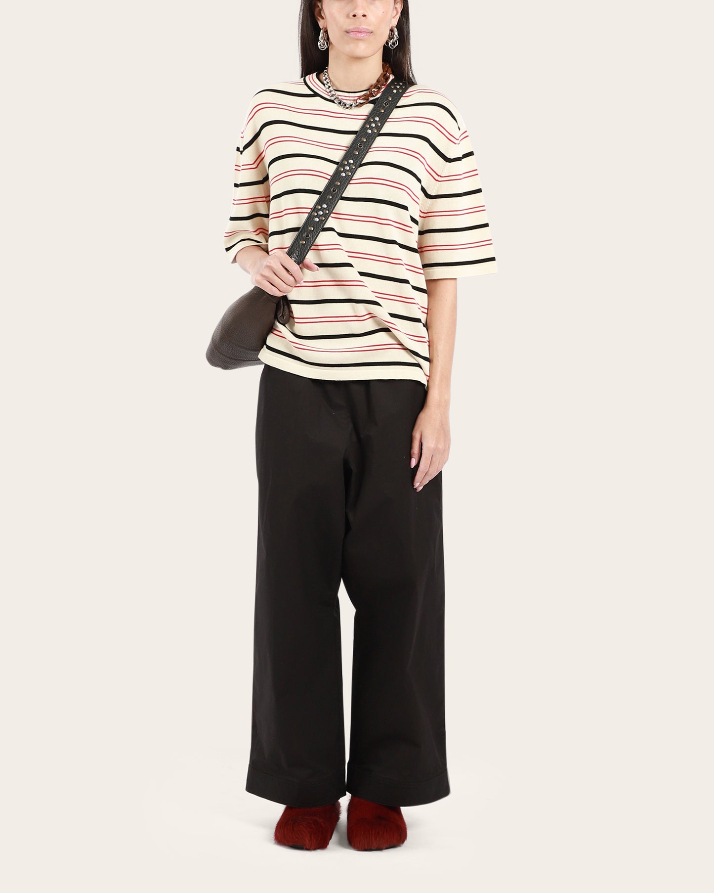 Organic Cotton Striped T-Shirt