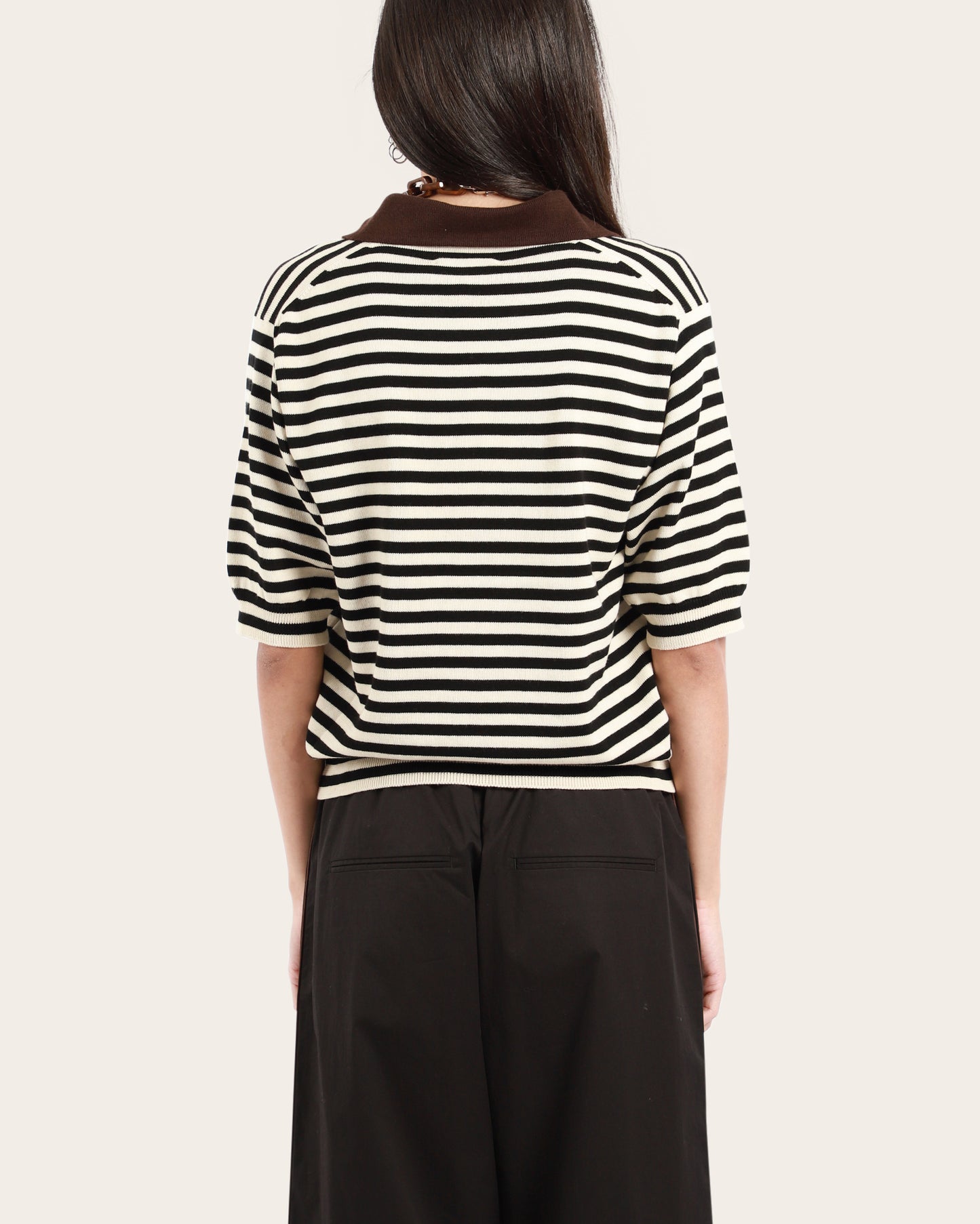 Organic Cotton V-Neck Polo