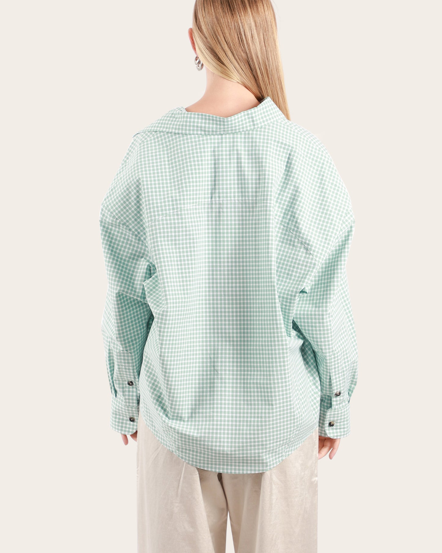Oversized Shirt Vichy
