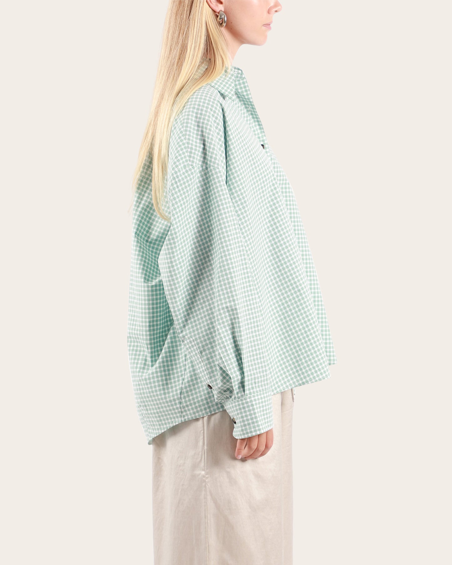 Oversized Shirt Vichy