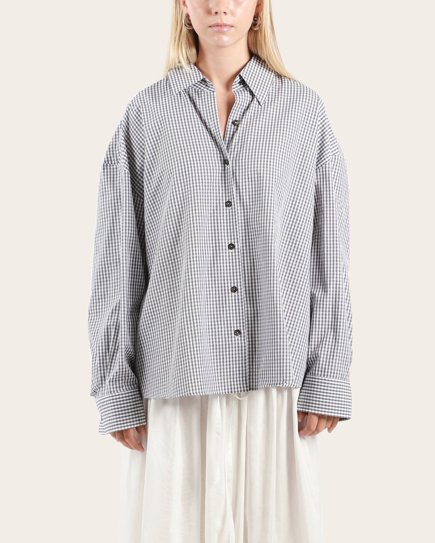 Oversized Shirt Vichy
