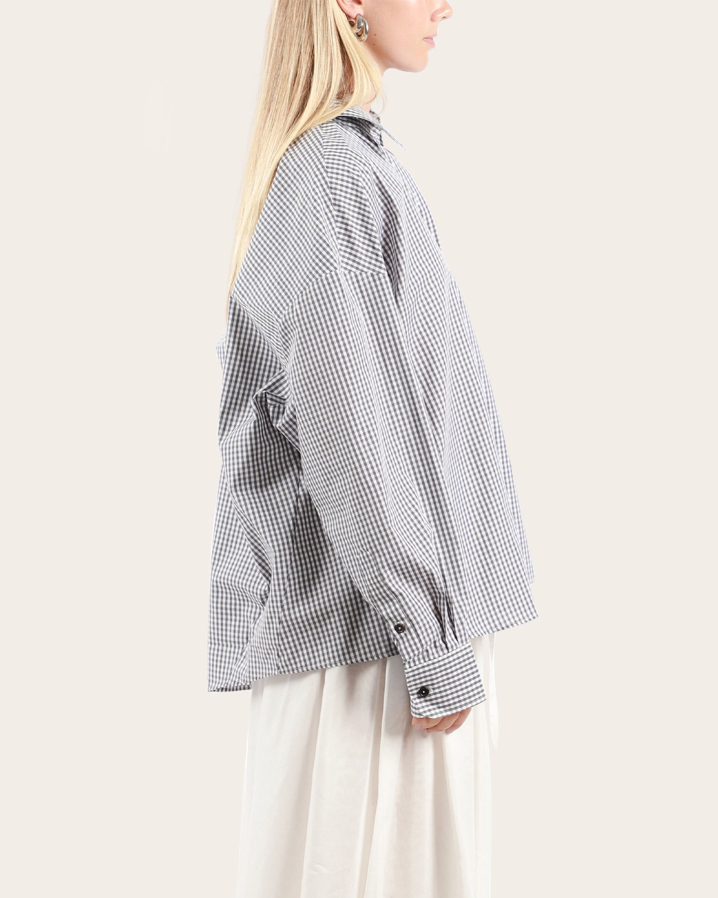 Oversized Shirt Vichy