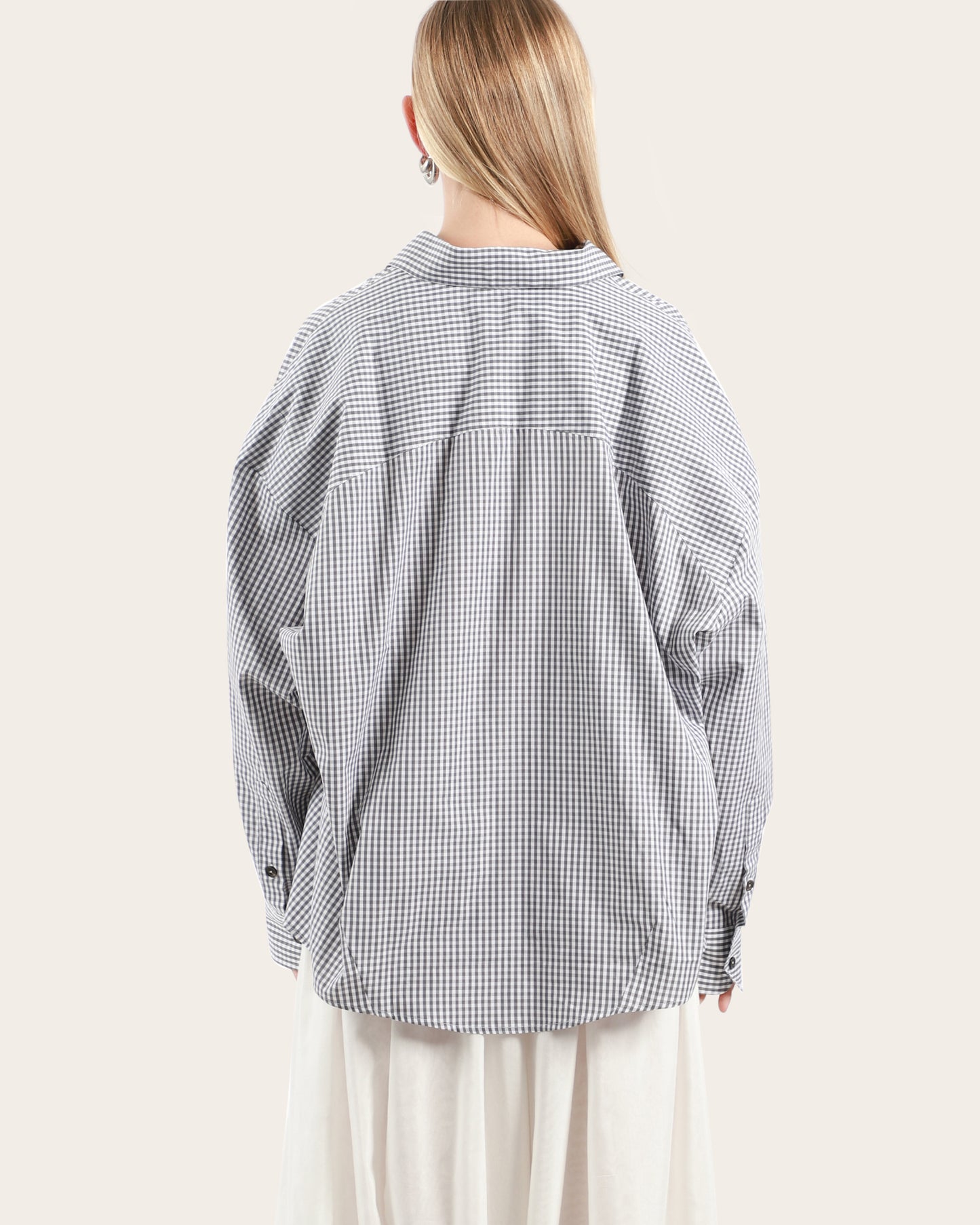 Oversized Shirt Vichy