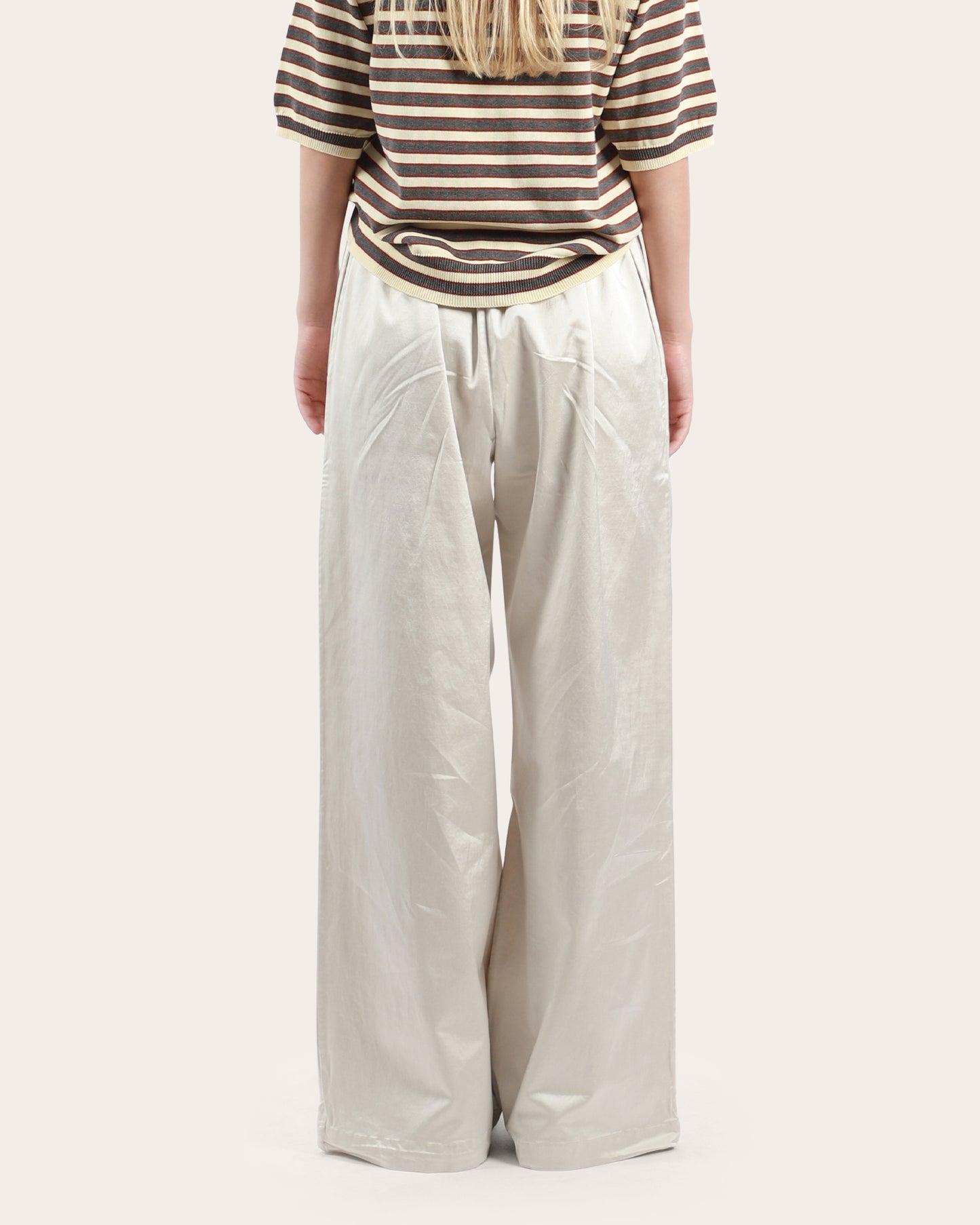 Satin Drawstring Pants