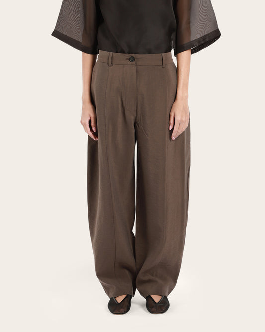 Silk Barrel Pants
