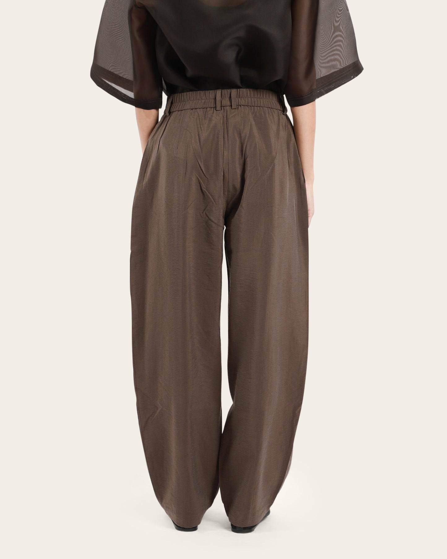 Silk Barrel Pants