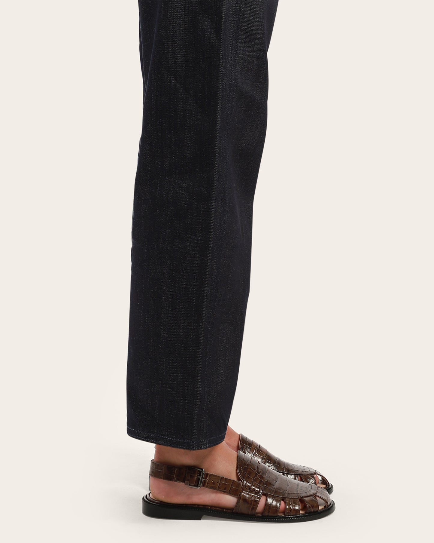 Slingback Loafer Crocodile