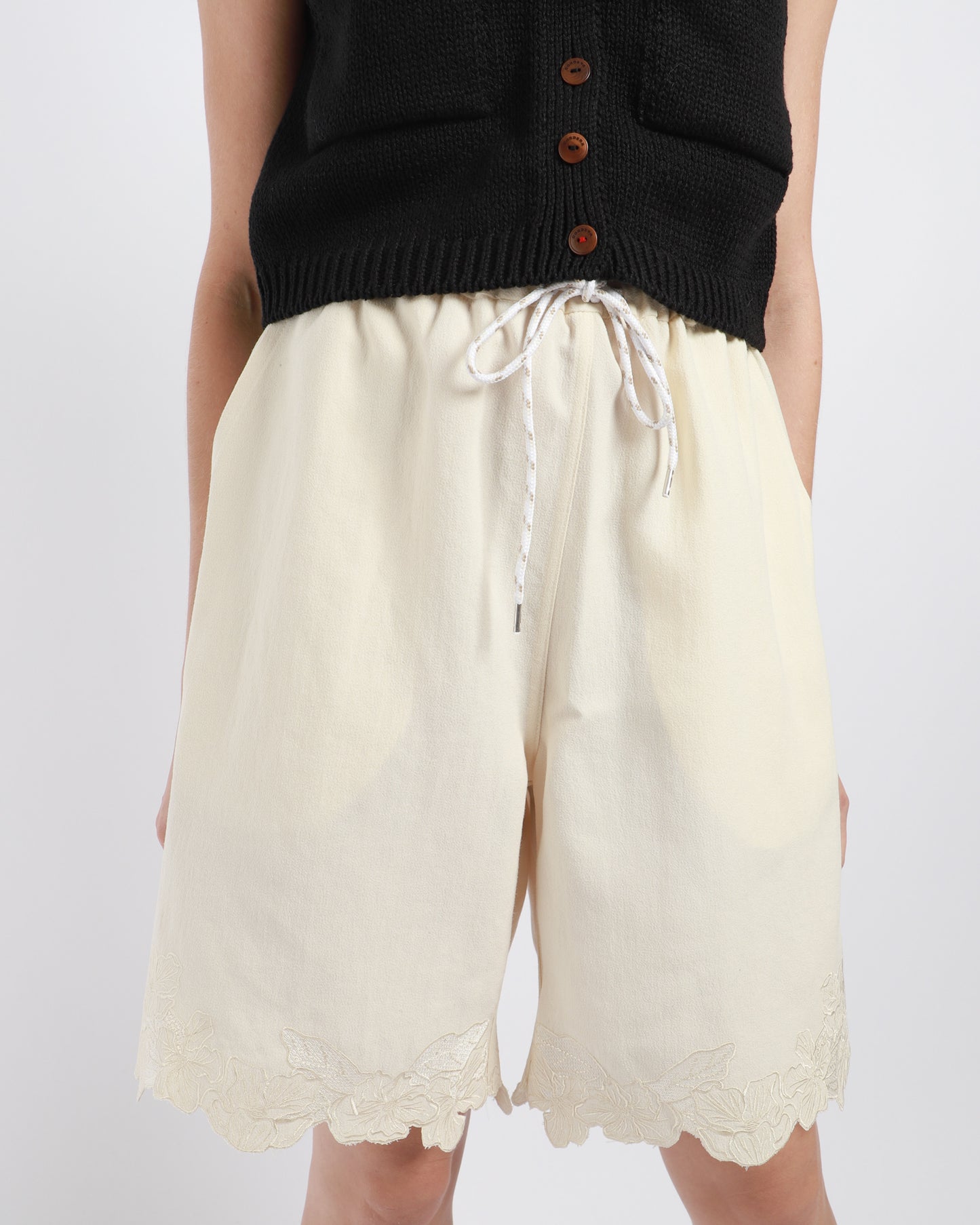 Embroidered Shorts