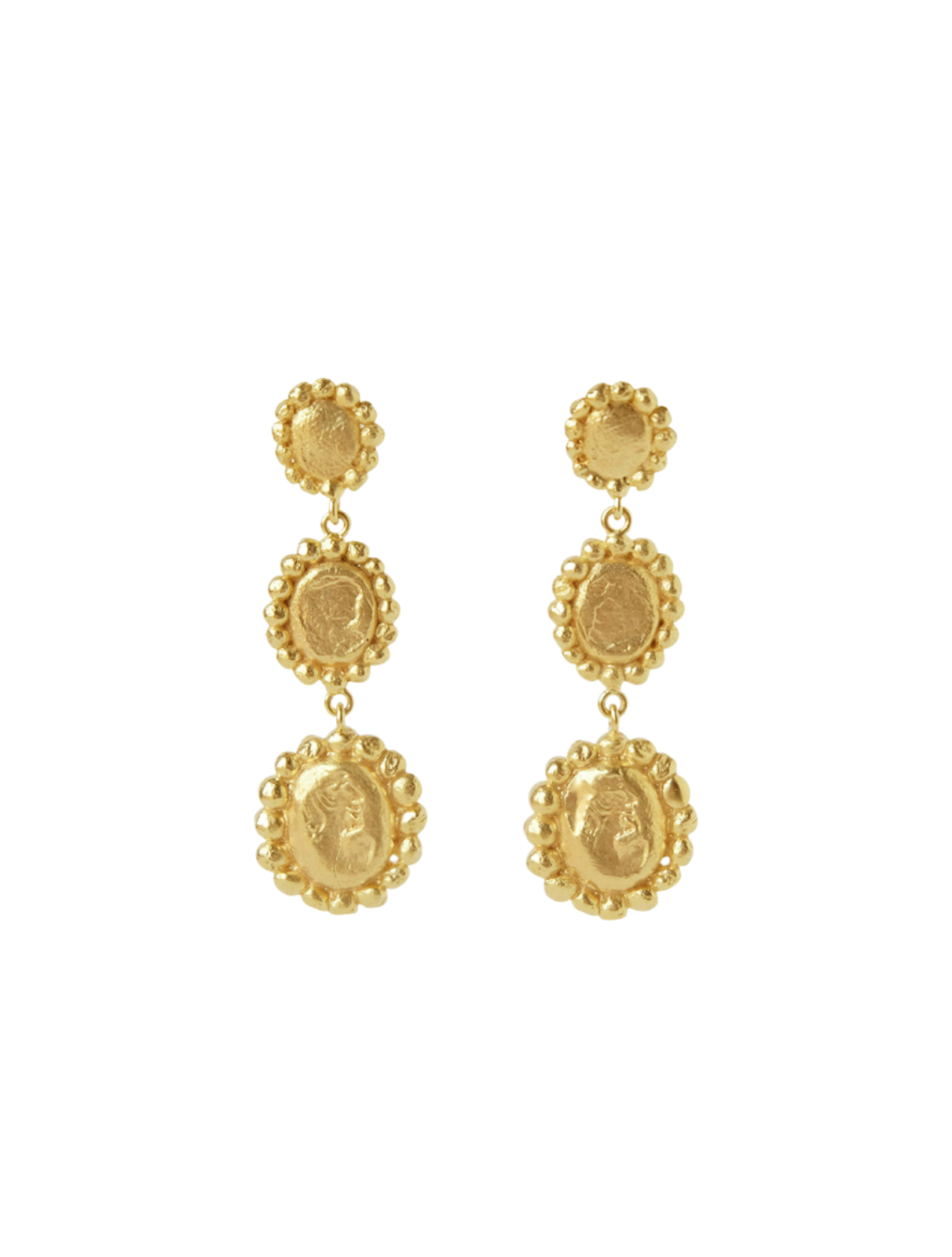 Tres Camafeos Earrings