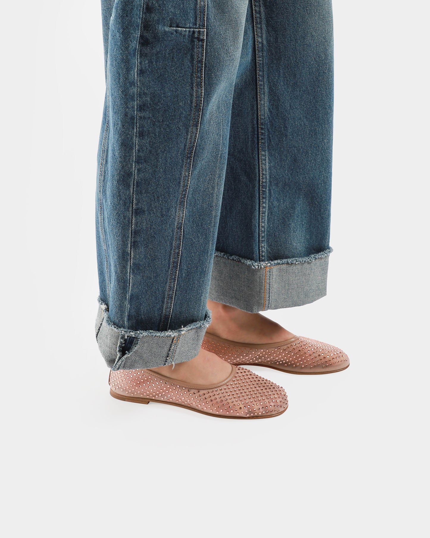 Balla Mesh Crystals Flats
