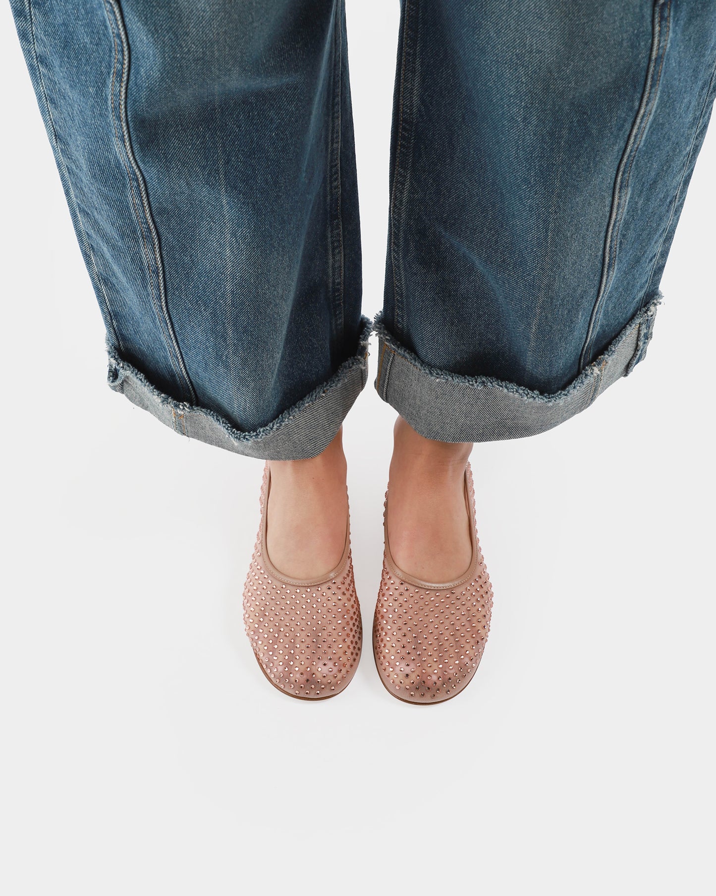 Balla Mesh Crystals Flats