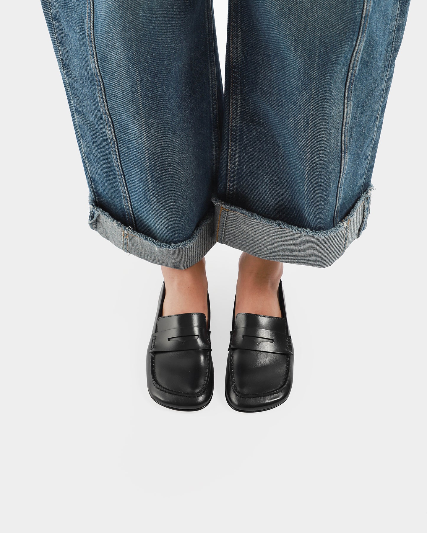 Drew Loafer Leather Loafers