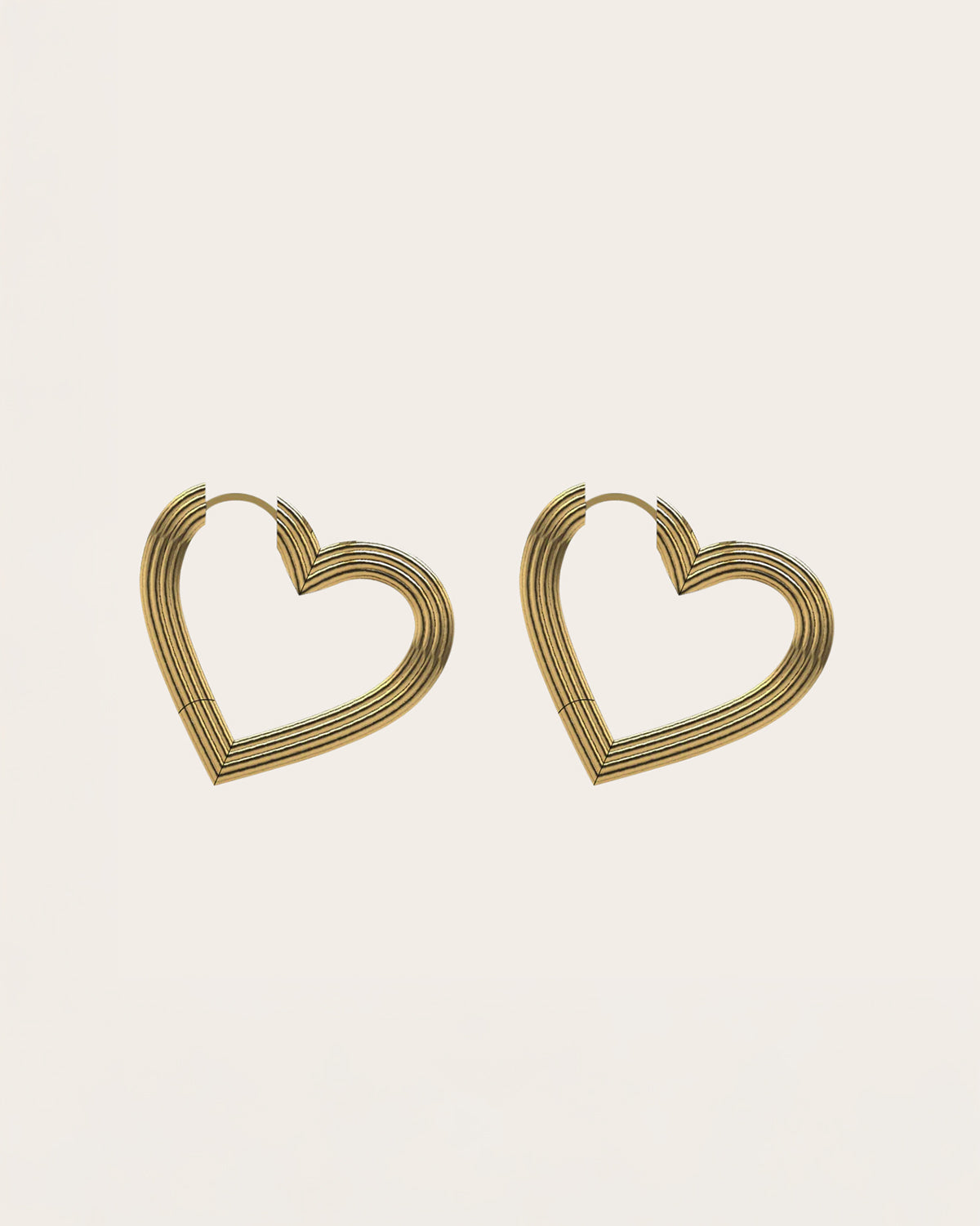 Grand coeur hoops