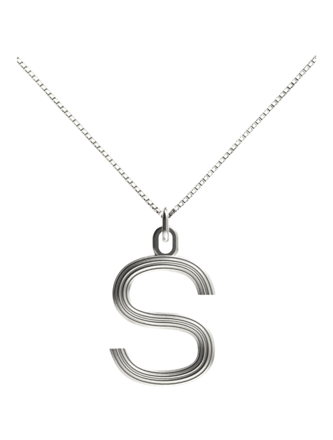 Large Letter Necklace