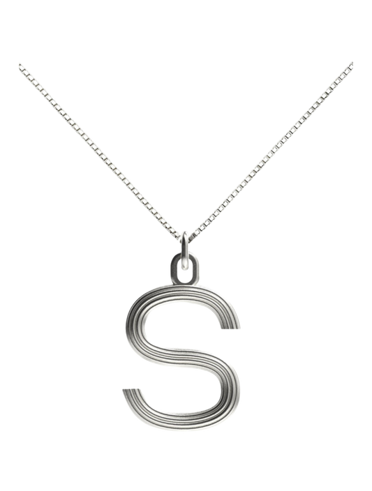 Large Letter Necklace