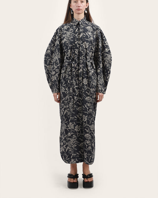 Ajrakh Print Dress