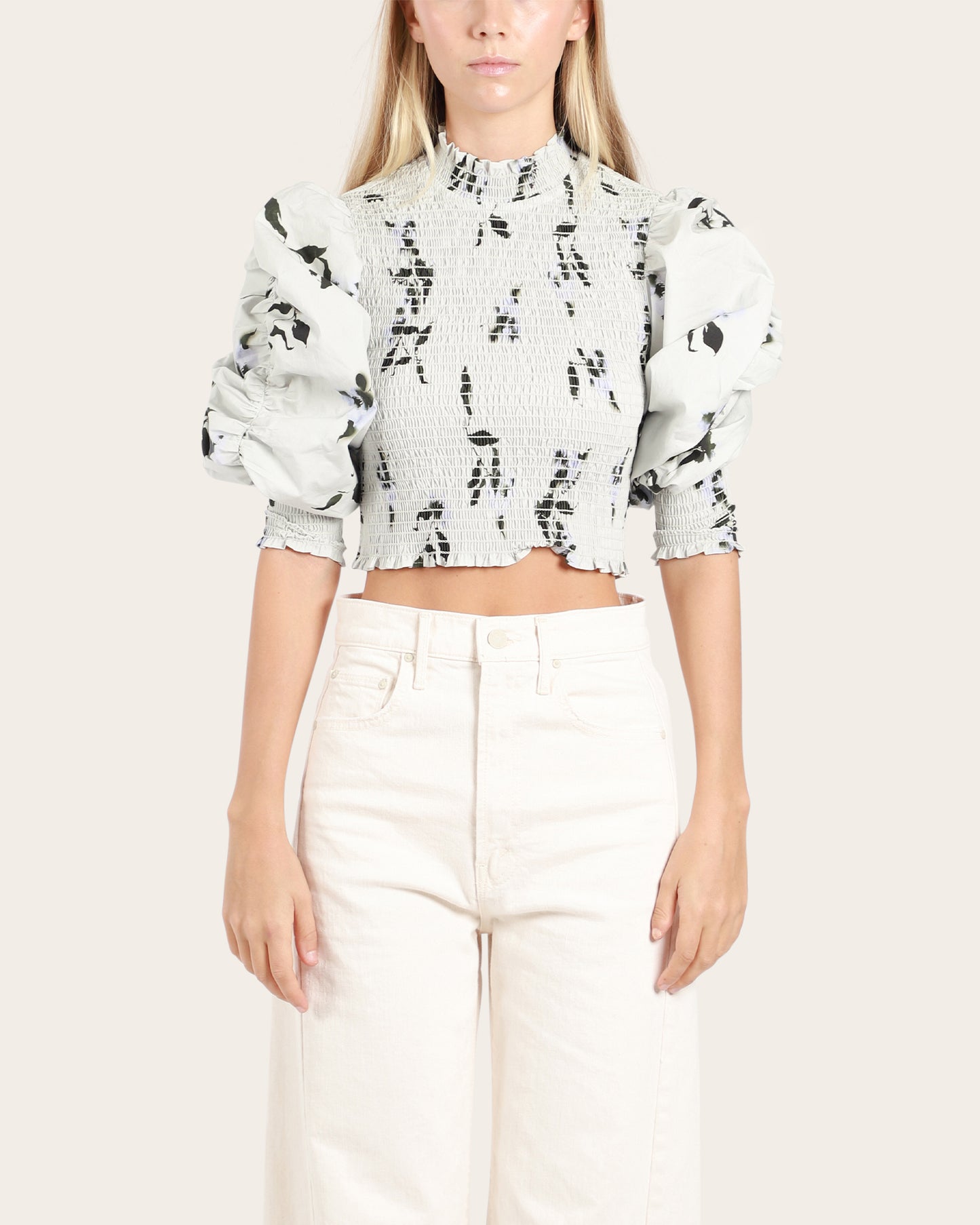Smocked Blouse