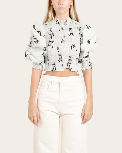 Smocked Blouse