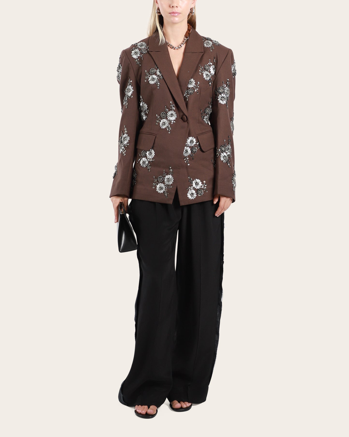 Handcrafted Cinched Blazer
