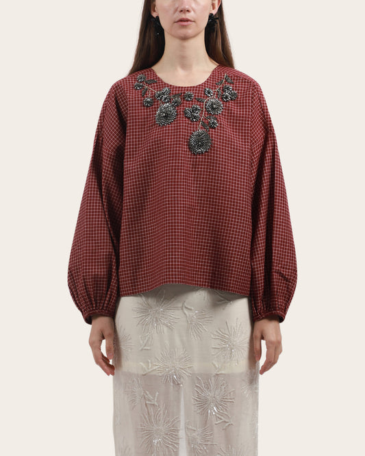 Marigold Embellished Blouse