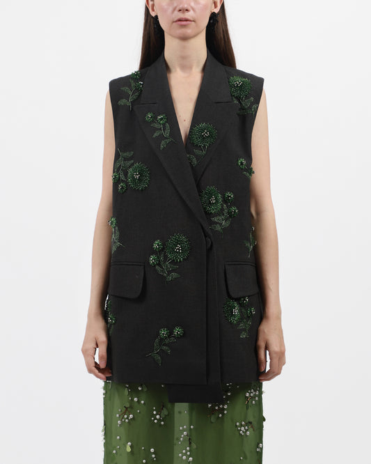 Marigold Embellished Vest