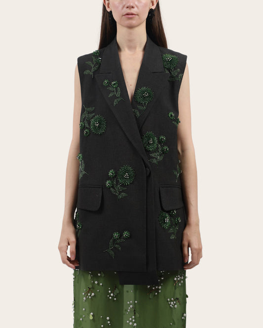 Marigold Embellished Vest