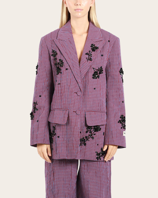 Oversized Bonded Blazer