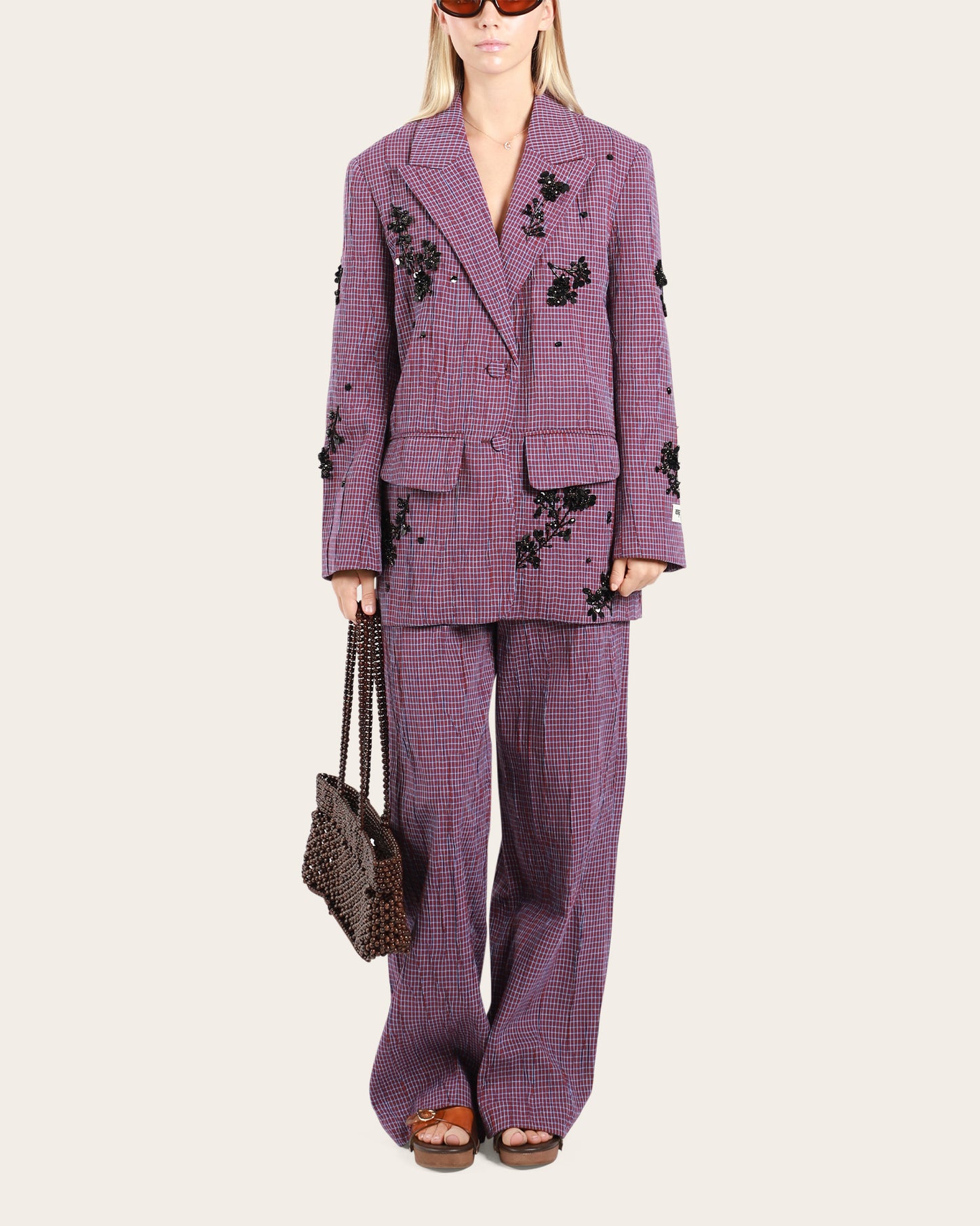 Oversized Bonded Blazer