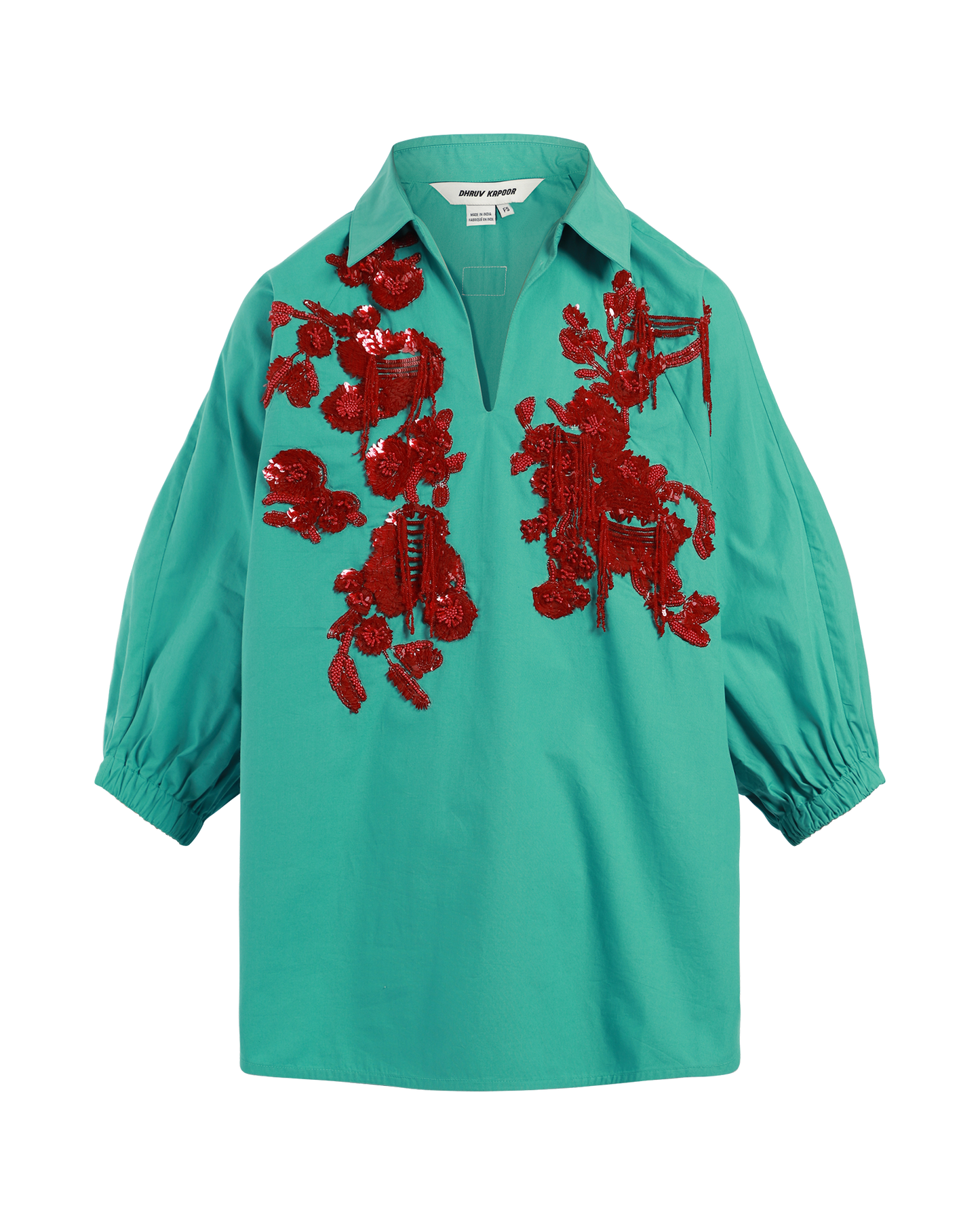 Bouquet Polo Batwing Shirt