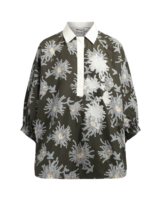 Luminous Polo Batwing Shirt