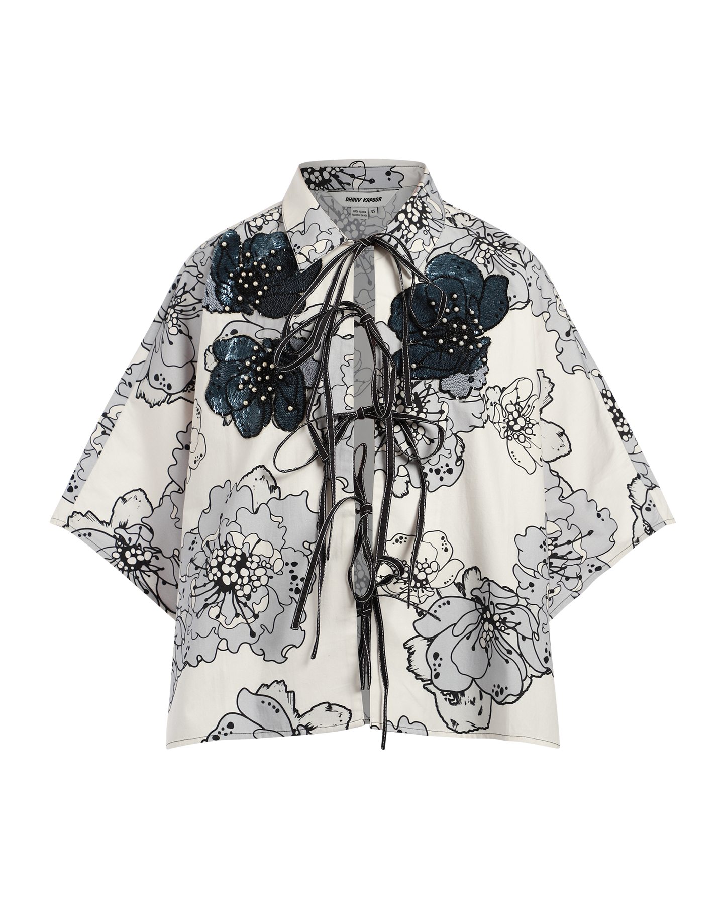 Tie-Up Kaftan Shirt