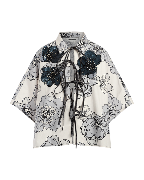 Tie-Up Kaftan Shirt