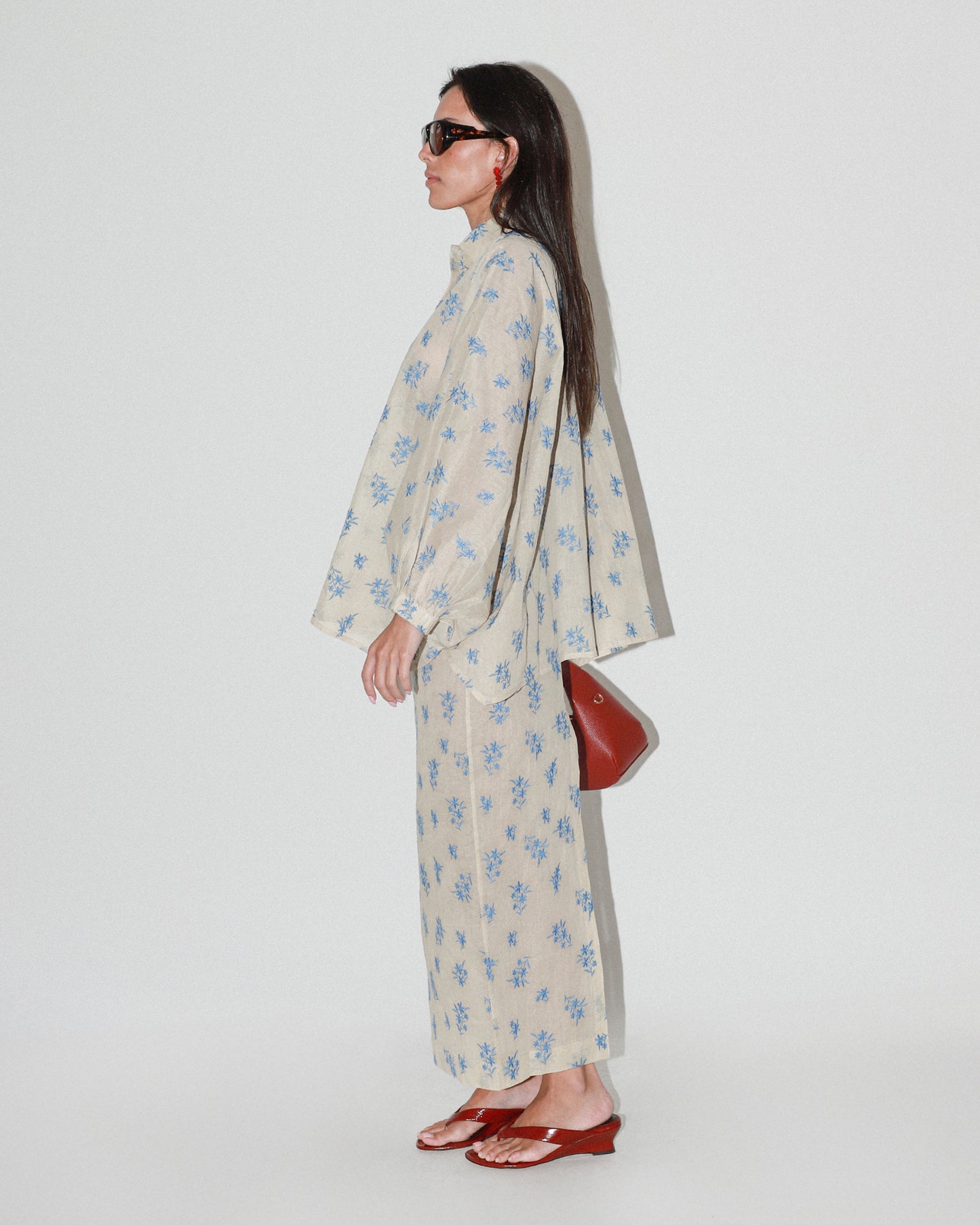 Embroidered Paper Skirt