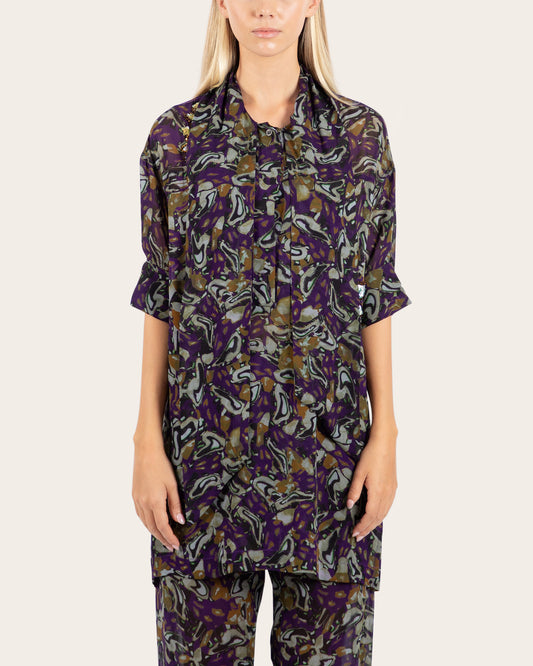 Calma Embroidered Shirt